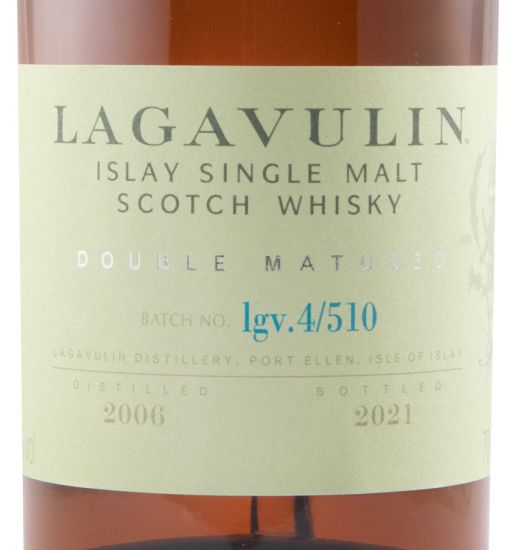 2006 Lagavulin Distillers Edition Double Matured (engarrafado em 2021)