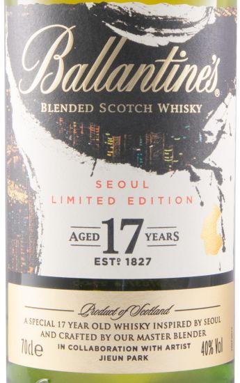 Ballantine's Seoul Edição Limitada 17 anos