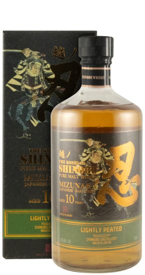 Shinobu The Koshi-No Lightly Peated Mizunara Oak Pure Malt 10 years