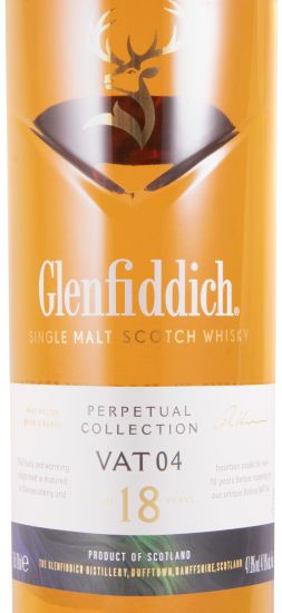 Glenfiddich Perpetual Collection Vat 04 18 anos