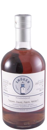 2015 Smögen Sherry 6 anos (garrafa n.º 40 - P179) 50cl