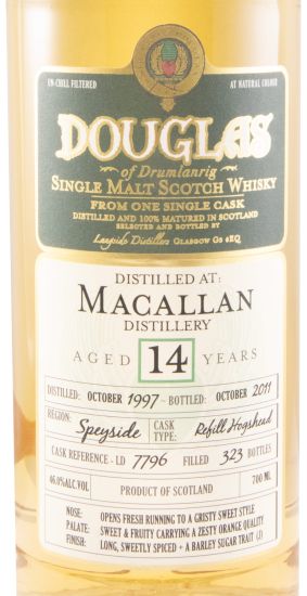 1997 Douglas of Drumlanring Macallan 14 anos (engarrafado em 2011)