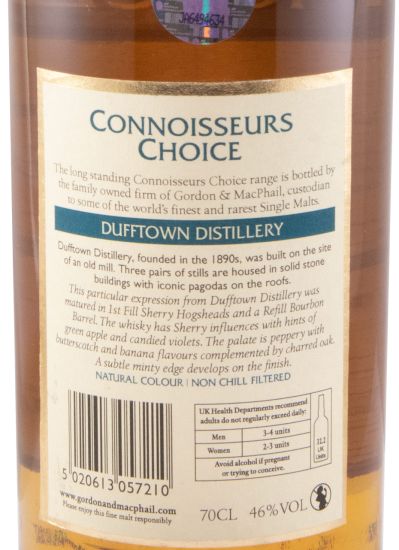 2006 Gordon & Macphail Dufftown Connoisseurs Choice