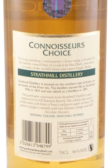 2000 Gordon & Macphail Strathmill Connoisseurs Choice