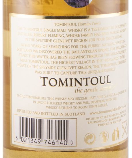 Tomintoul The Gentle Dram 14 anos