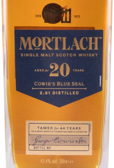 Mortlach Cowie's Blue Seal 20 anos