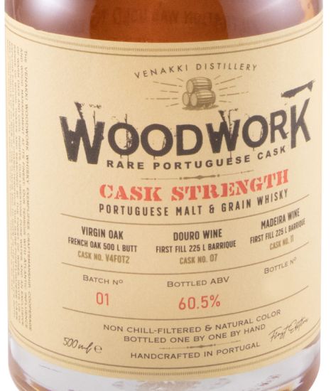 Woodwork Cask Strength Malt & Grain