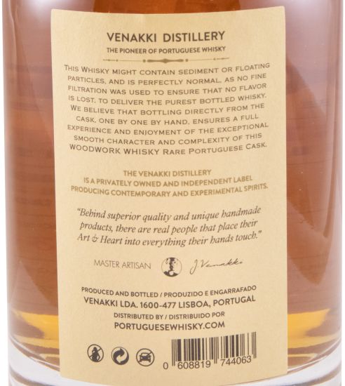Woodwork Cask Strength Malt & Grain