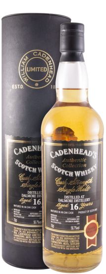 1989 Cadenhead's Dalmore Cask Strenght 16 anos