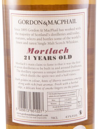 Gordon & Macphail Mortlach 21 years