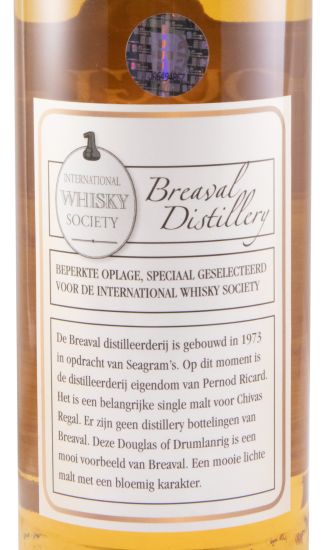 2001 Douglas of Drumlanrig Braeval 13 anos (engarrafado em 2014)