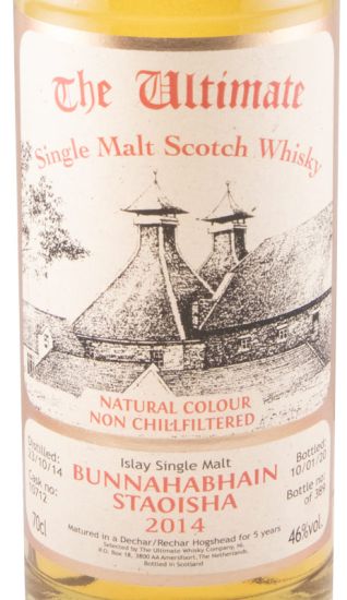 2014 The Ultimate Bunnahabhain Staoisha Cask 10712