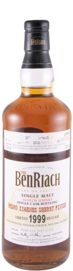 1999 Benriach Limited Realese Pedro Ximenez Sherry Finish