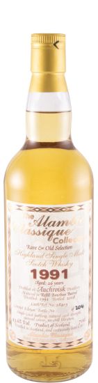 1991 The Alambique Classique Collection Auchroisk Cask 18403 26 years (bottled in 2018)