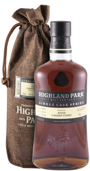 2003 Highland Park Single Cask Series Dutch Flagship Stores 15 anos (engarrafado em 2019)