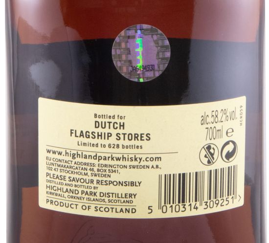 2003 Highland Park Single Cask Series Dutch Flagship Stores 15 anos (engarrafado em 2019)