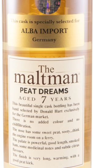 2009 The Maltman Peat Dreams 7 anos (engarrafado em 2017)