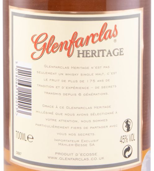 2001 Glenfarclas Heritage