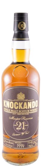 Coffret Knockando 21 years w/2 Glasses