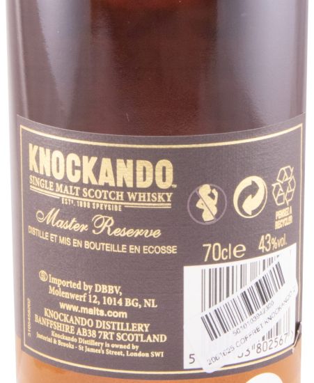 Coffret Knockando 21 years w/2 Glasses