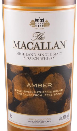 Macallan Amber w/2 Glasses