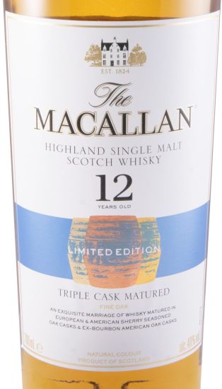 Macallan Triple Cask Edição Limitada 12 anos