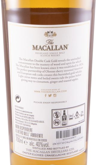 Macallan Gold Double Cask Edição Limitada