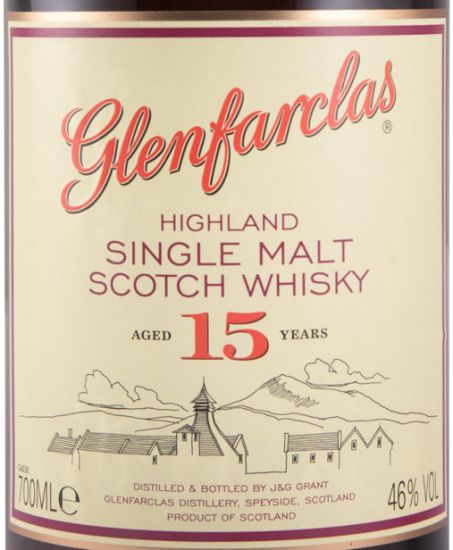 Glenfarclas 15 years w/2 Miniatures Glenfarclas 105 & Glenfarclas 25 years