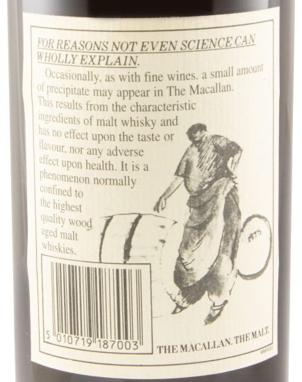 1980 Macallan Sherry Wood 18 anos