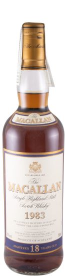 1983 Macallan Sherry Oak 18 anos