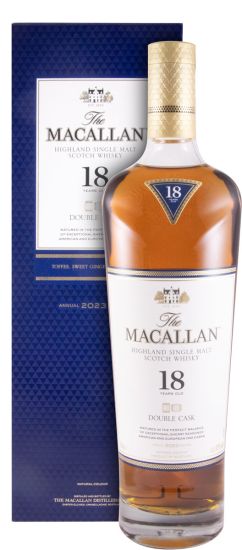 Macallan Double Cask 2023 Release 18 anos