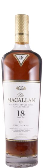 Macallan Sherry Oak 2023 Release 18 anos