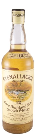 1970 Glenlivet Glenallachie 12 anos 75cl