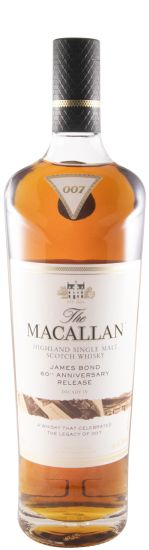 Conjunto Macallan James Bond 60th Anniversary 6x70cl