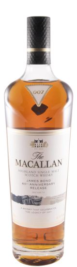 Conjunto Macallan James Bond 60th Anniversary 6x70cl