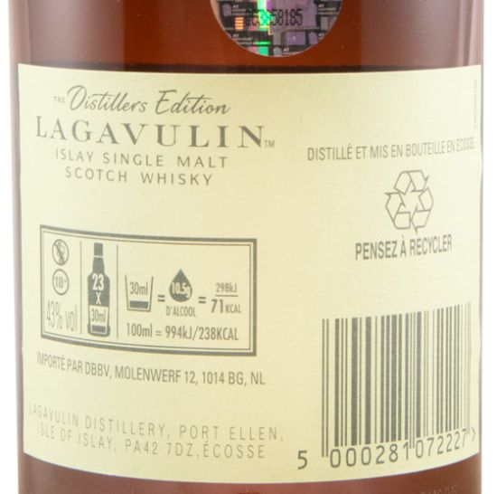 Lagavulin Double Matured 2022 Distillers Edition