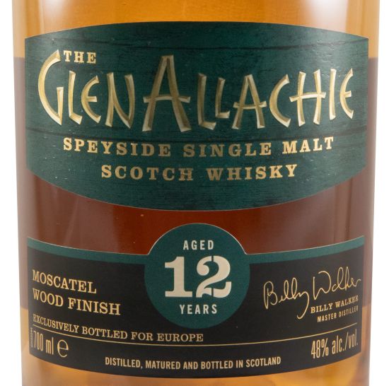 Glenallachie Moscatel Wood Finish 12 anos