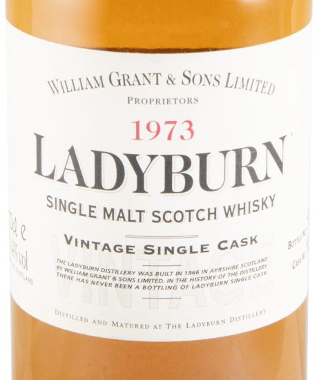 1973 Ladyburn Vintage Cask N.º 4525