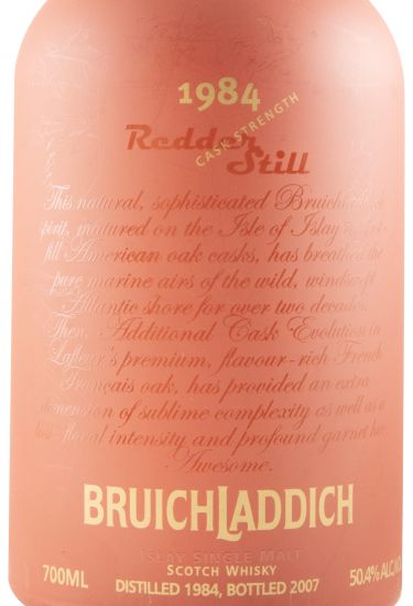 Bruichladdich Redder Still 22 anos (engarrafado em 2007)