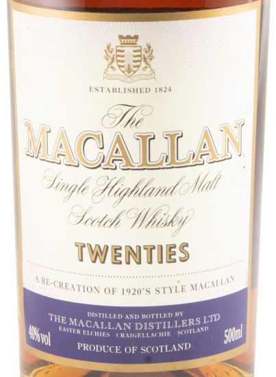 Conjunto Macallan Travel Decades Series Collection 4x50cl (caixa danificada)