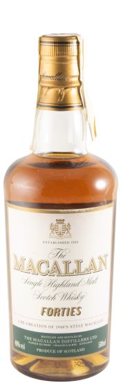 Conjunto Macallan Travel Decades Series Collection 4x50cl (caixa danificada)