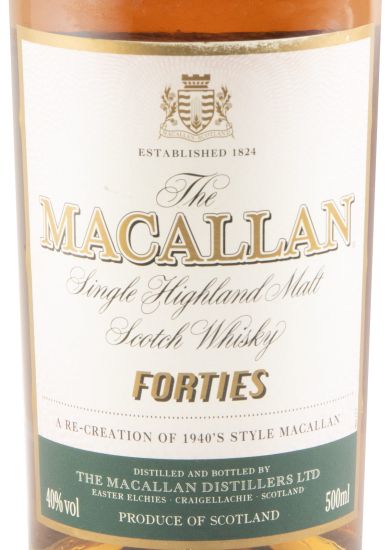 Conjunto Macallan Travel Decades Series Collection 4x50cl (caixa danificada)