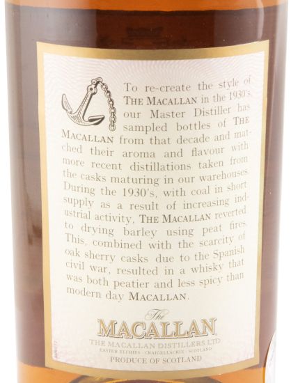 Conjunto Macallan Travel Decades Series Collection 4x50cl (caixa danificada)