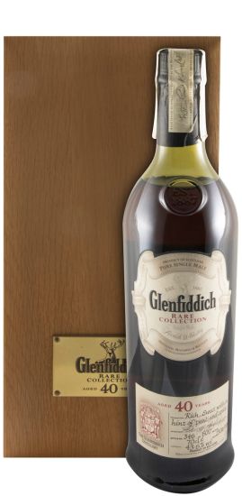 Glenfiddich Rare Collection 40 anos (garrafa n.º 346)