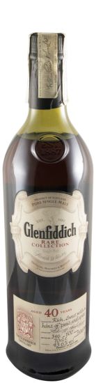 Glenfiddich Rare Collection 40 anos (garrafa n.º 346)