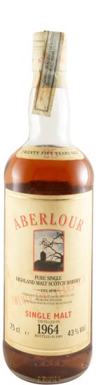 1964 Aberlour 25 years (bottled in 1989) 75cl