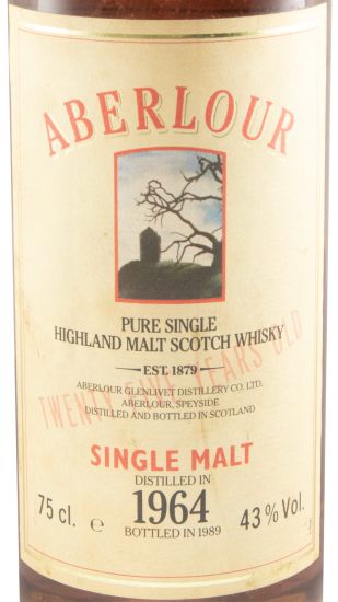 1964 Aberlour 25 years (bottled in 1989) 75cl