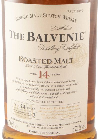 Balvenie Roasted Malt Limited Edition 14 anos