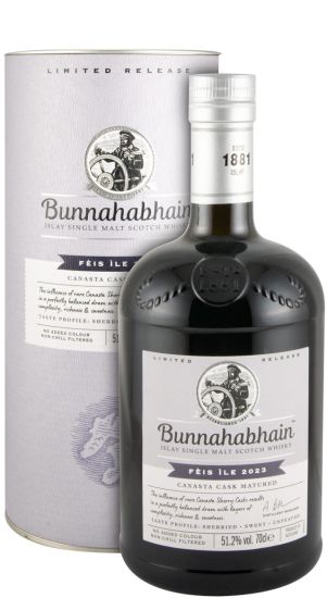 2023 Bunnahabhain Fèis Ìle Canasta Cask Matured Limited Release