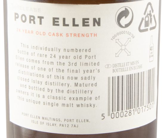 1979 Port Ellen Third Release Limited Edition 24 anos